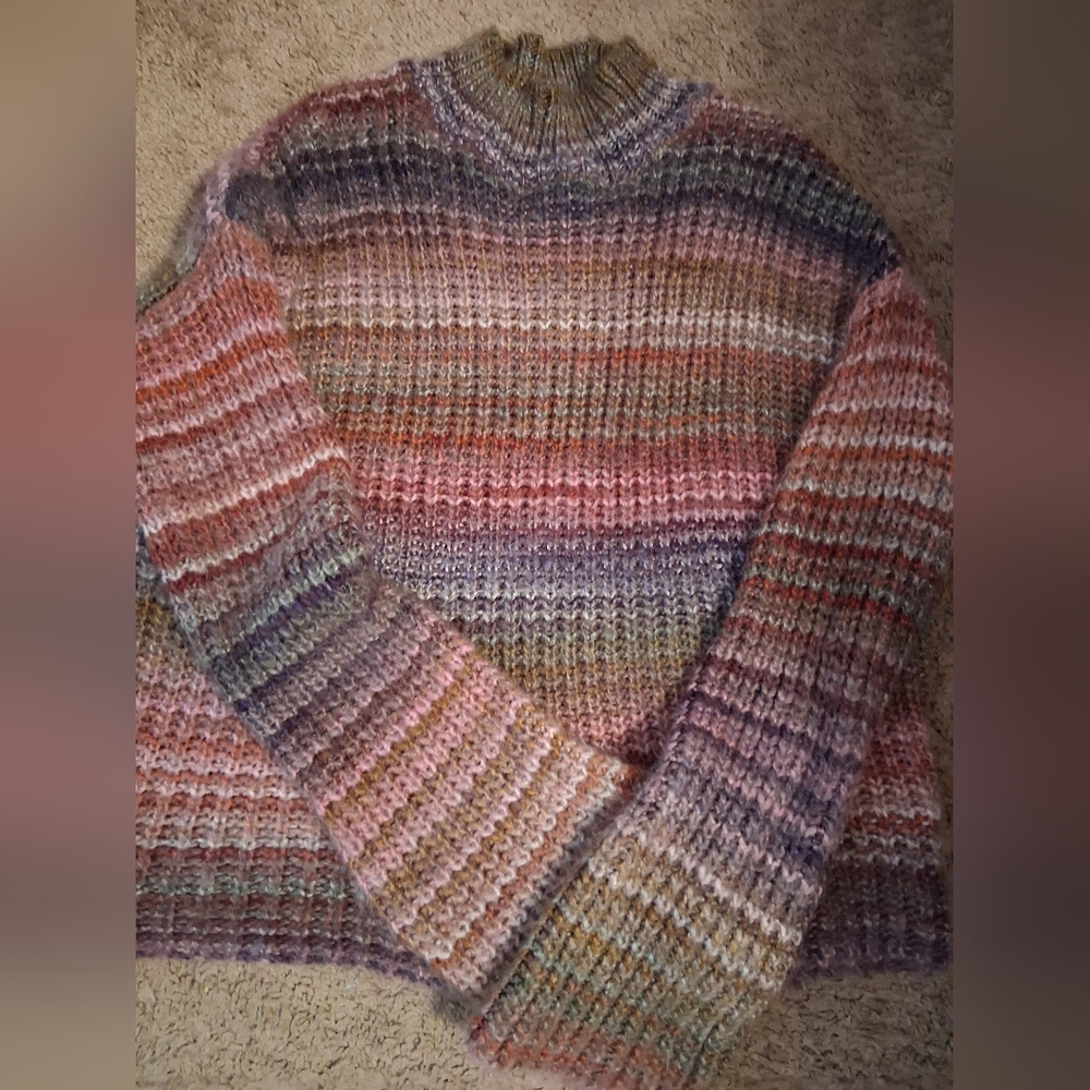 Ruby Moon Multicolor Knit Women's Sweater